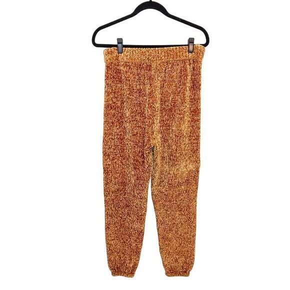SHOE DAZZLE GOLD CHENILLE TANK & PANTS 2-PIECE OUTFIT - SIZE L - Picture 3 of 5